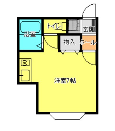 カナンⅢの物件間取画像